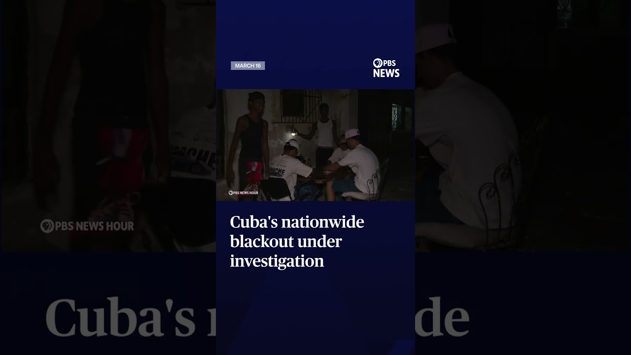 Cuba's nationwide blackout under investigation