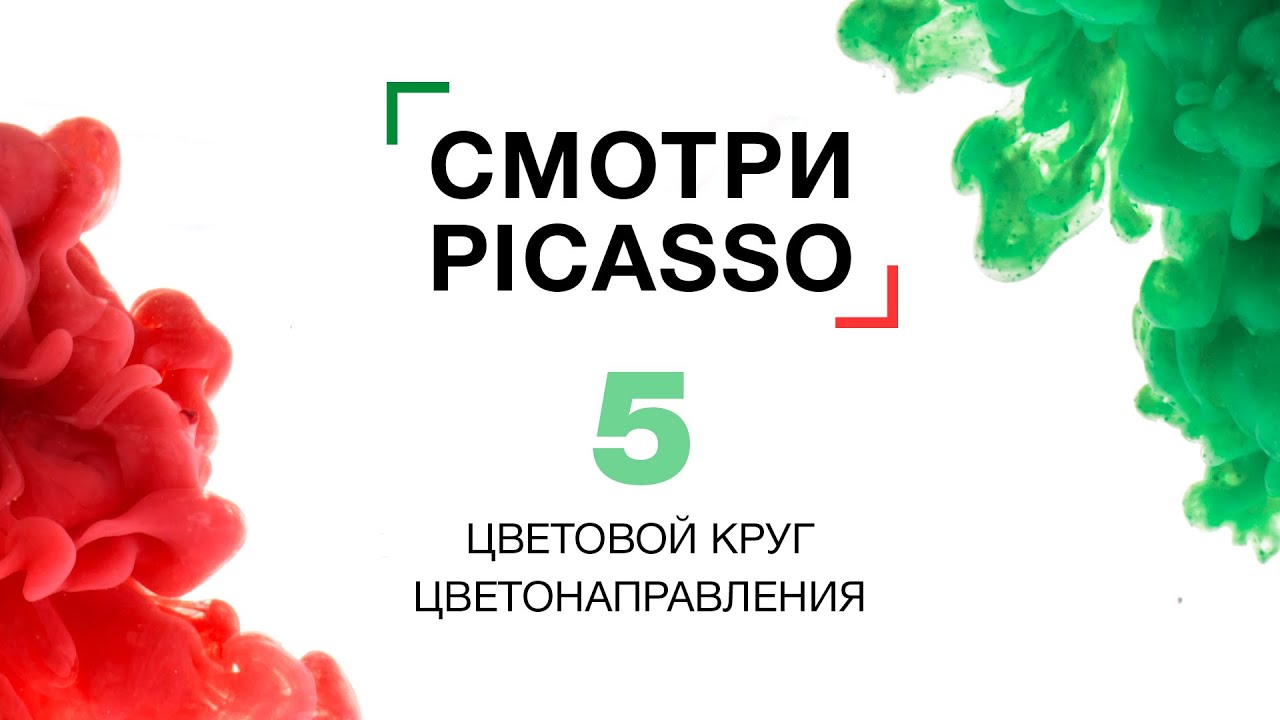 Цветовой круг и палитра Picasso Colour