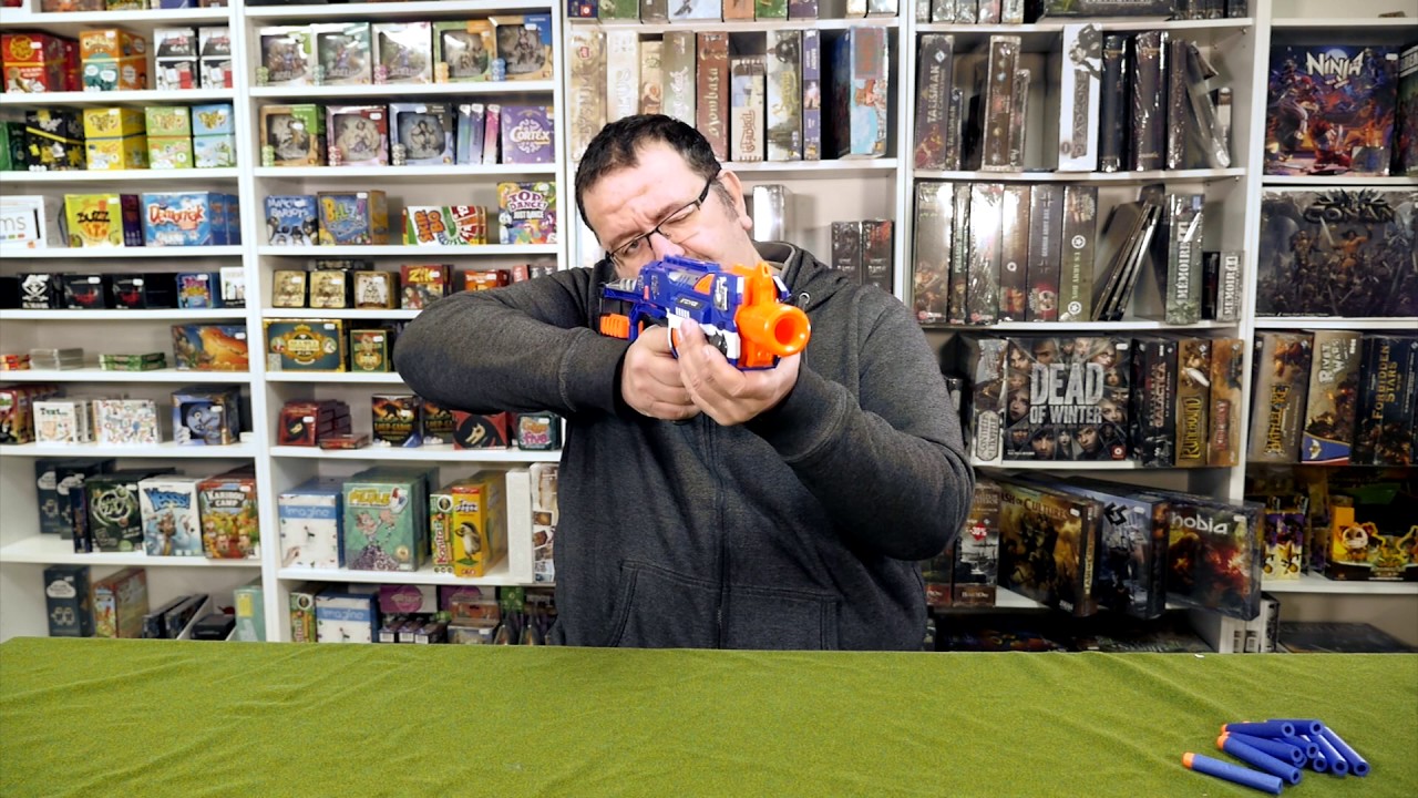 Présentation/ Démo du Nerf Elite Stockade en Français HD Fr