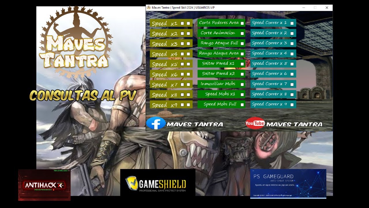 Tantra Online, Speed y mas 2024