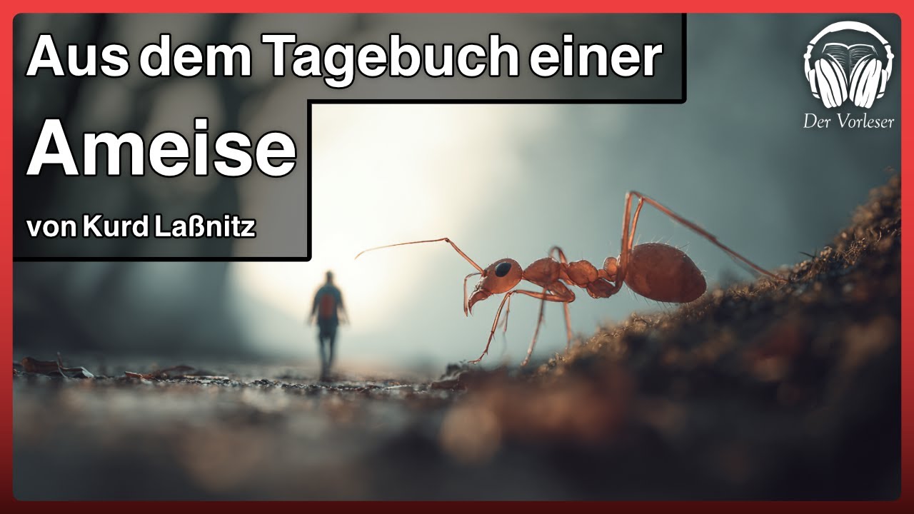 Aus dem Tagebuch einer Ameise &ndash; Satirische Sci-Fi-Philosophie von Kurd La&szlig;witz | H&ouml;rbuch
