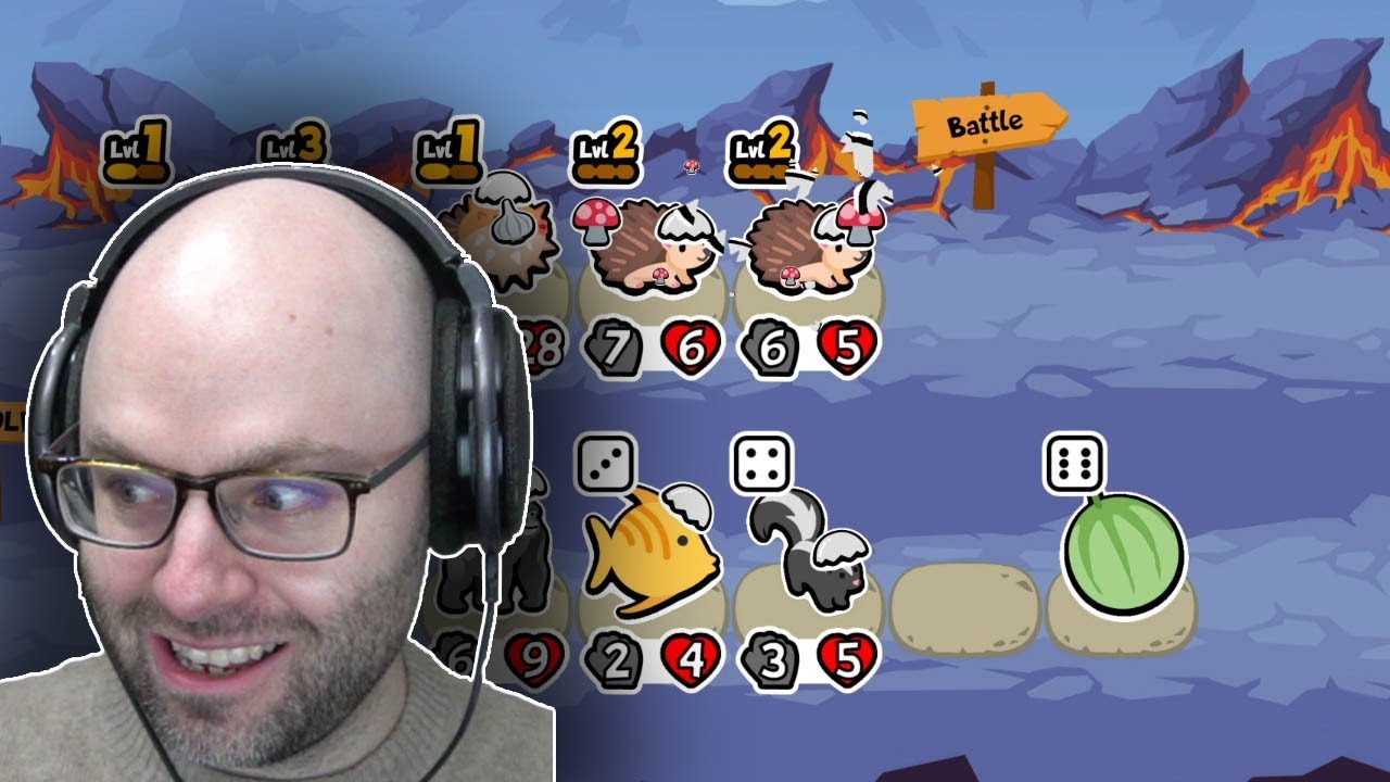 Hedgehog and 1UP is the new 50/50 Melon Armor (Super Auto Pets)