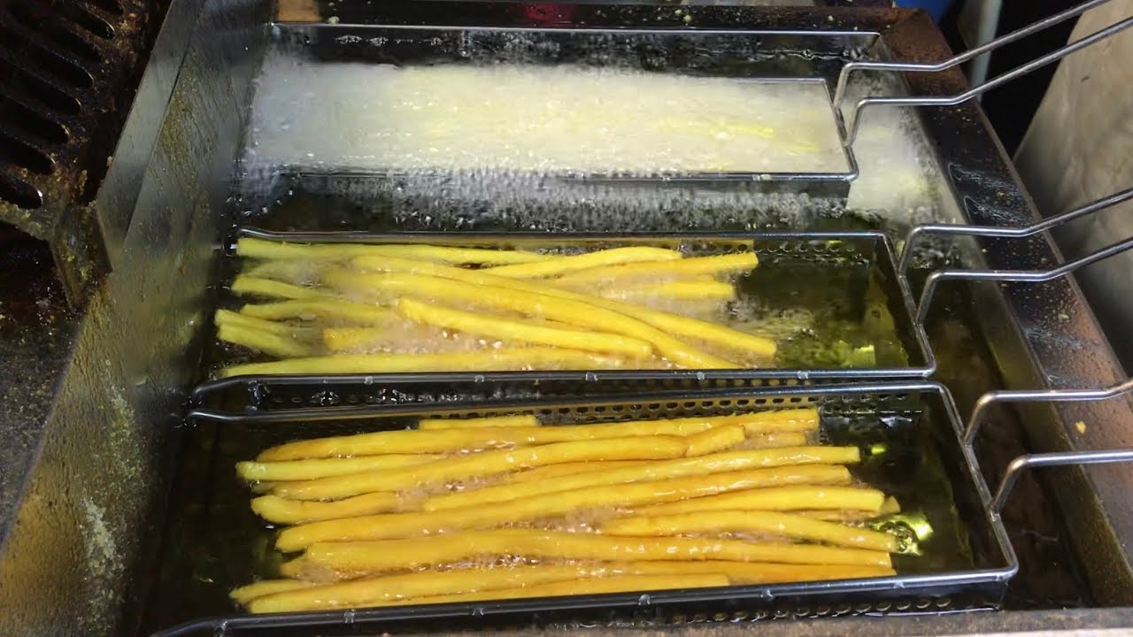 炸長薯條 - 台灣街頭美食 / Long French Fry - Taiwanese Street Food