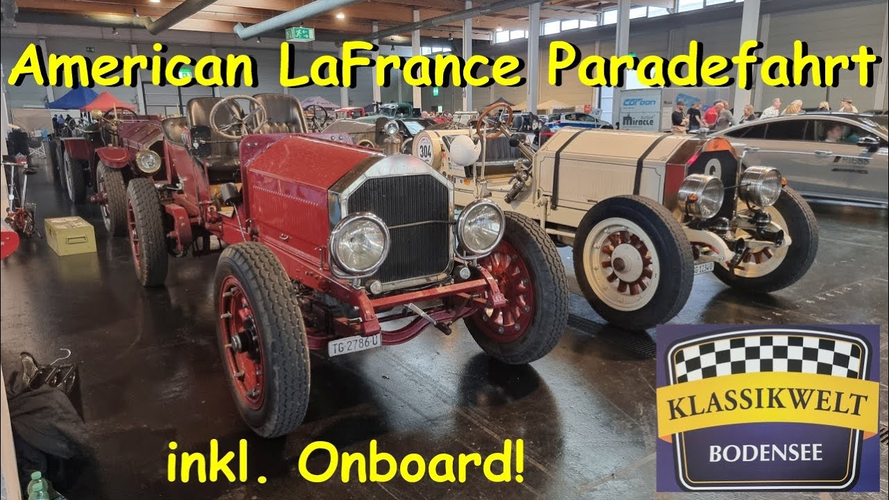 American LaFrance Parade  bei der Klassikwelt Bodensee 2023
