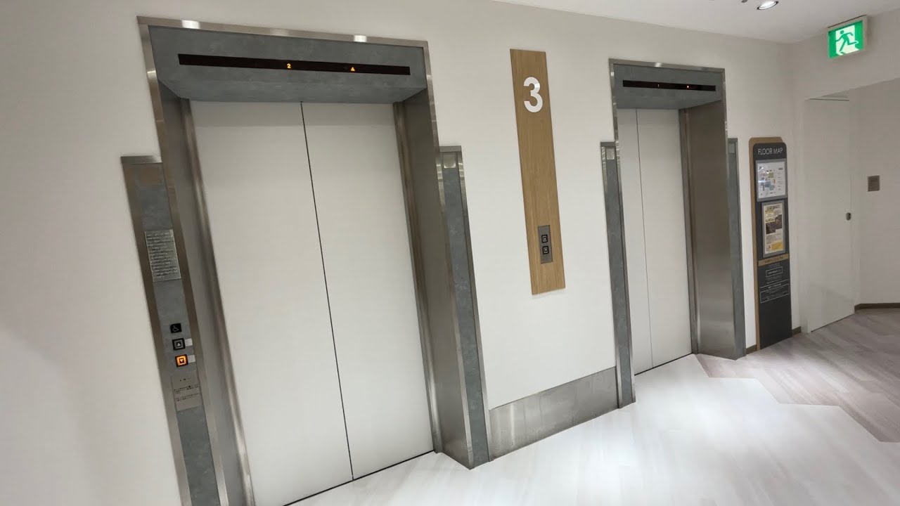 地区まとめ動画集No.48-1 豊田市駅東口のエレベーター達/Toyotashi Station East Wing Elevator 2023〜前編〜