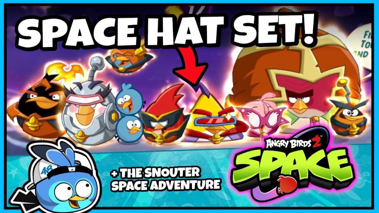 НАБОР «КОСМИЧЕСКАЯ ШЛЯПА»! 👨‍🚀🛰 / Геймплей Angry Birds 2 Space (AB2 Creators)