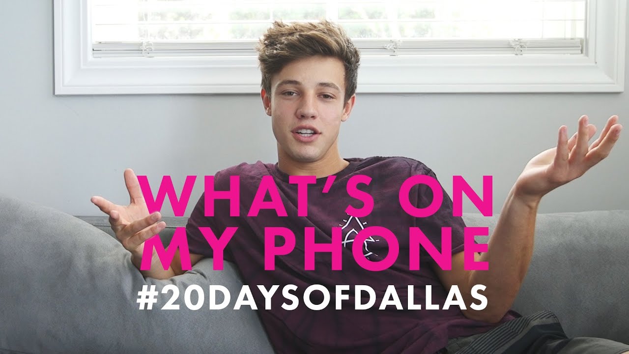 What's On My Phone #20DaysOfDallas - CAMERON DALLAS (SUB ITA)
