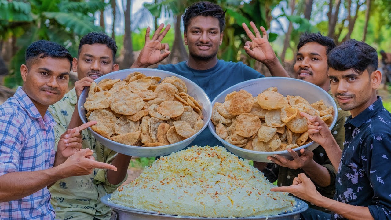 SHRIKHAND | Kesar Dry Fruit Shrikhand | Traditional Shrikhand Making Process | Village Rasoi