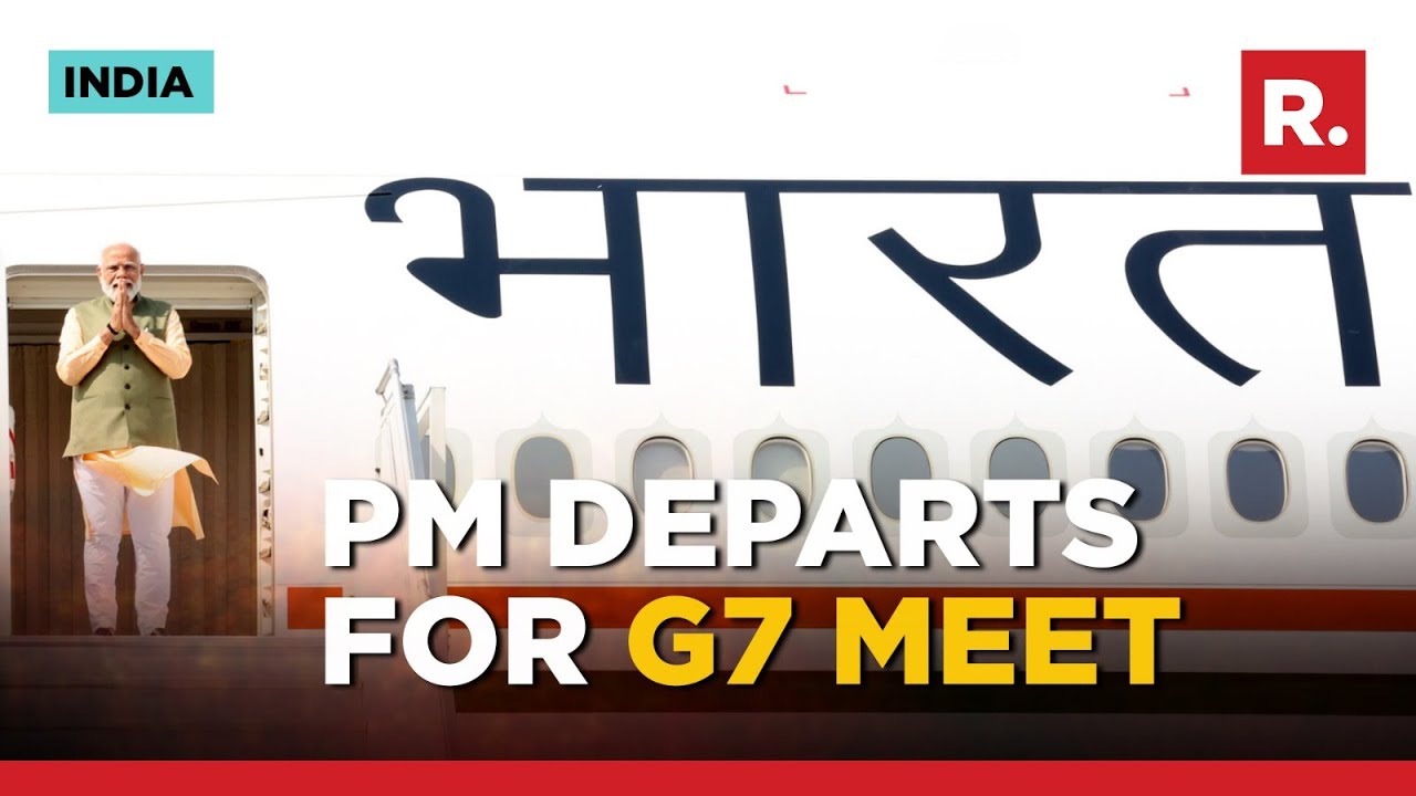 G7 Meet In Japan: PM Modi Leaves For Hiroshima; Likely To Address Meet On Global Challenges