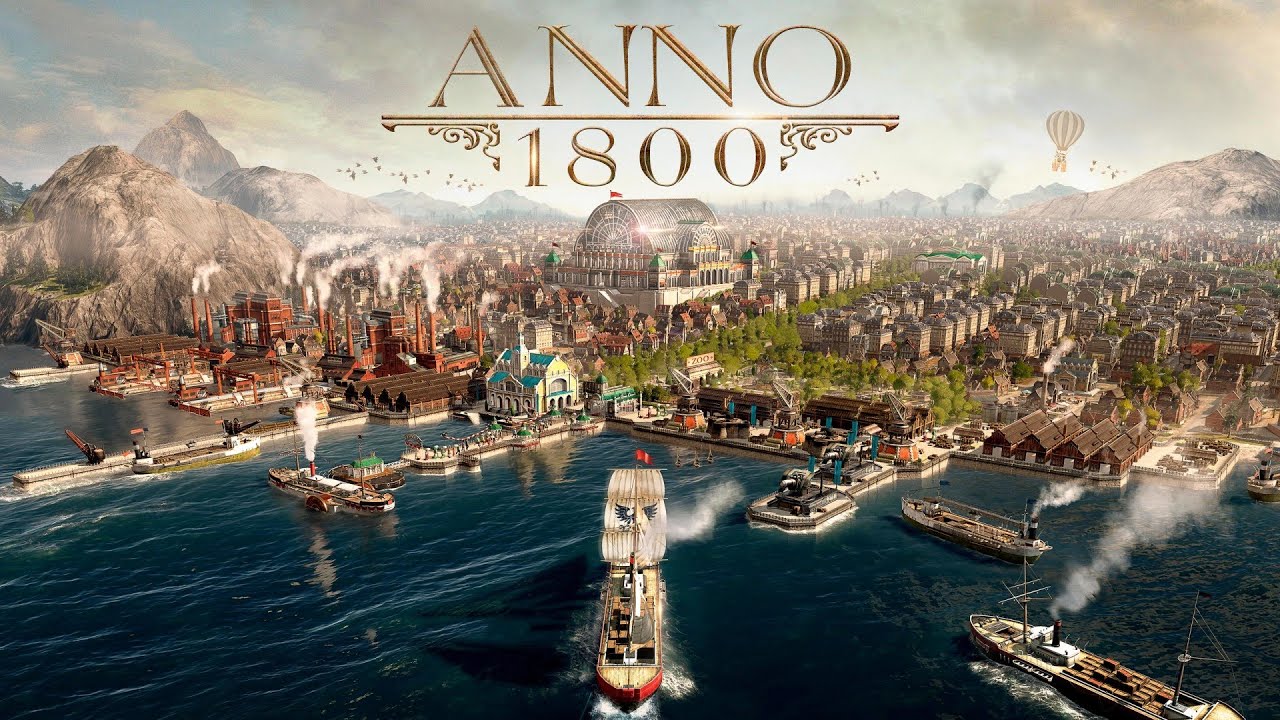 Anno 1800 - | 4 k 60 fps | - Построение империи - Бесконечная игра - #14