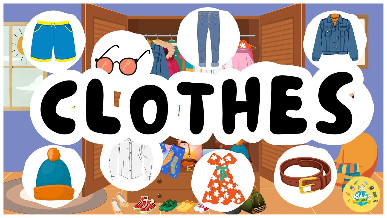 Clothes - Aprendendo as roupas em ingl&ecirc;s