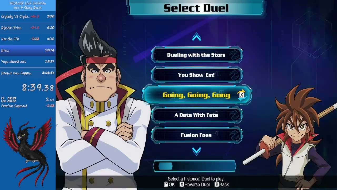 YGOLotD Link Evo Arc-V Story Decks Speedrun in 2:26:52