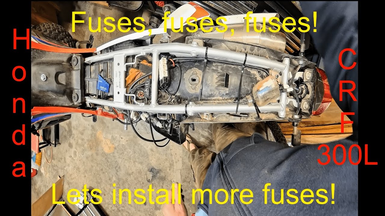 CRF 300L Fuse Box Install