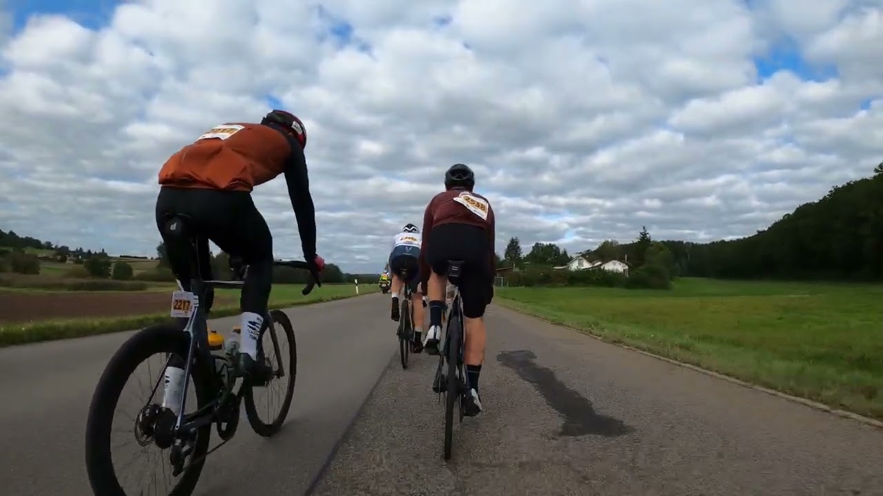 Brezel Race Stuttgart. Die ersten Kilometer Teil 3. Wieder Anschluss gefunden.