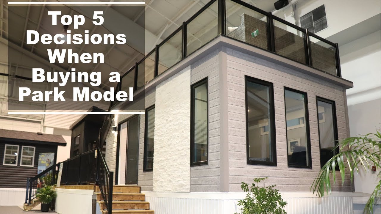 Top 5 Decisions to make when moving into a Park Model or RV.