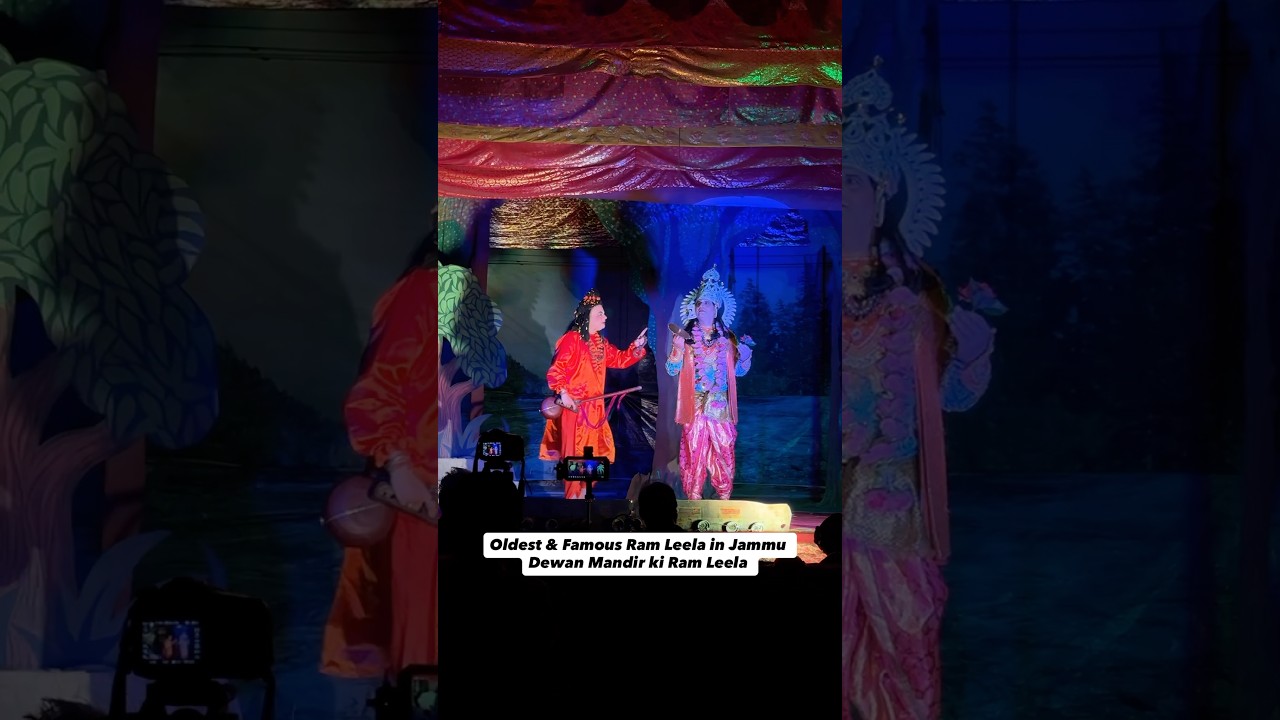 Oldest & Famous Ram Leela in Jammu | Dewan Mandir ki Ram Leela #ramleela #jammu #jammuandkashmir