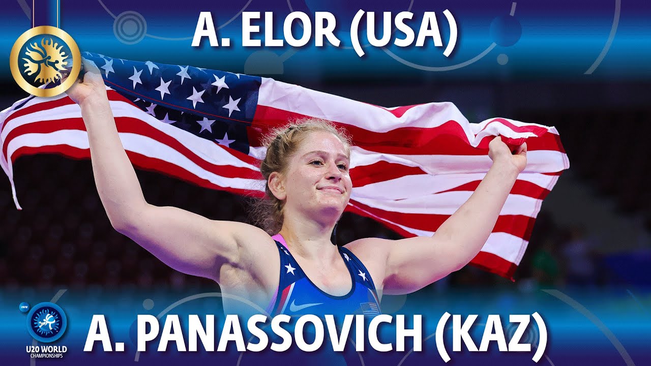 Амит Элор (США) против Анастасия Панассович (Казахстан) - Финал // Чемпионат мира до 20 лет 2022