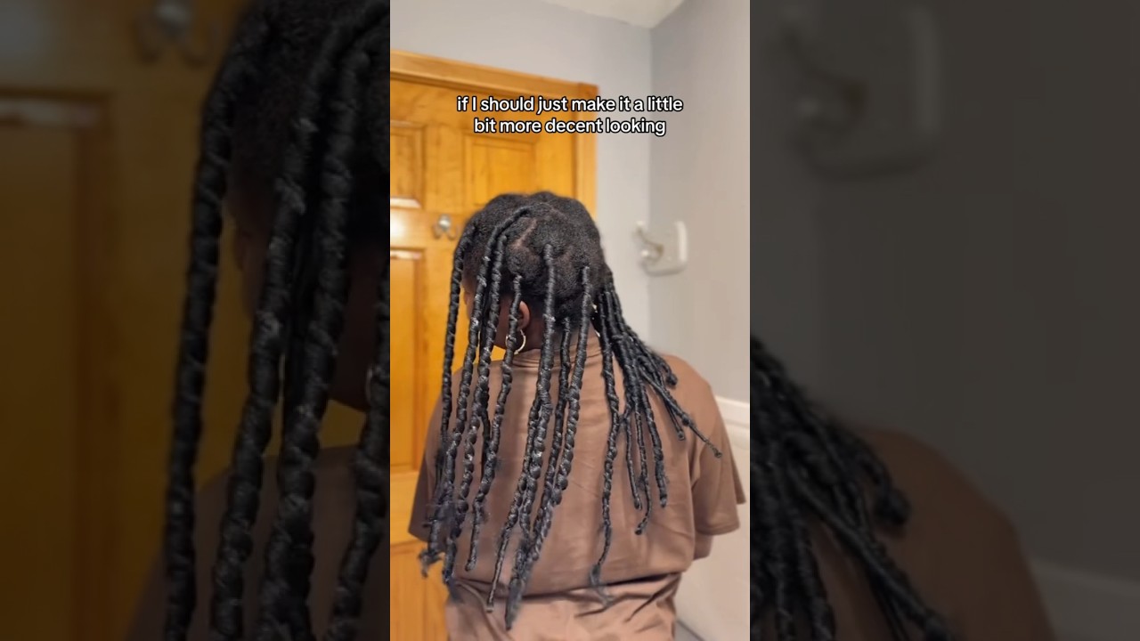 AFRICAN THREADING with BRAZILIAN WOOL #naturalhair #4chair #hairgrowth