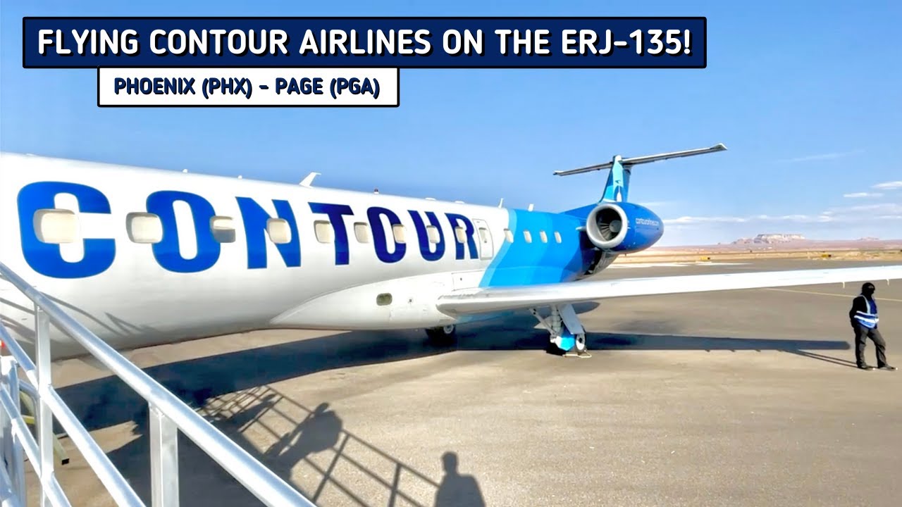 REVIEW | Contour Airlines | Phoenix (PHX) - Page (PGA) | Embraer ERJ-135 | Economy