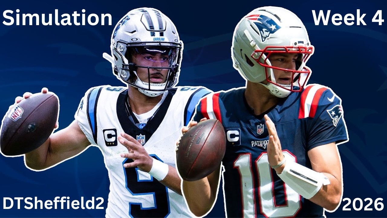 Carolina Panthers vs. New England Patriots | Week 4 Simulation | Madden 26 Xbox Gameplay