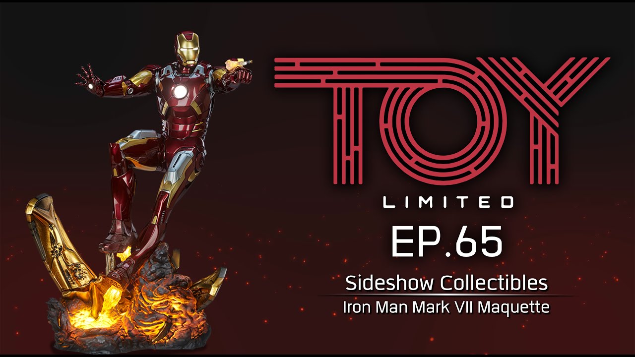 EP. 65 Sideshow : Iron Man Mark VII Maquette Unboxing by Toy Limited