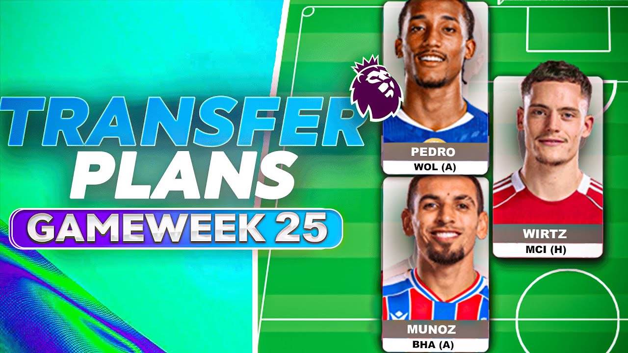 THE SAKA PROBLEM! | FPL GW25 TRANSFER PLANS | FANTASY FOOTBALL TIPS 2025/2026