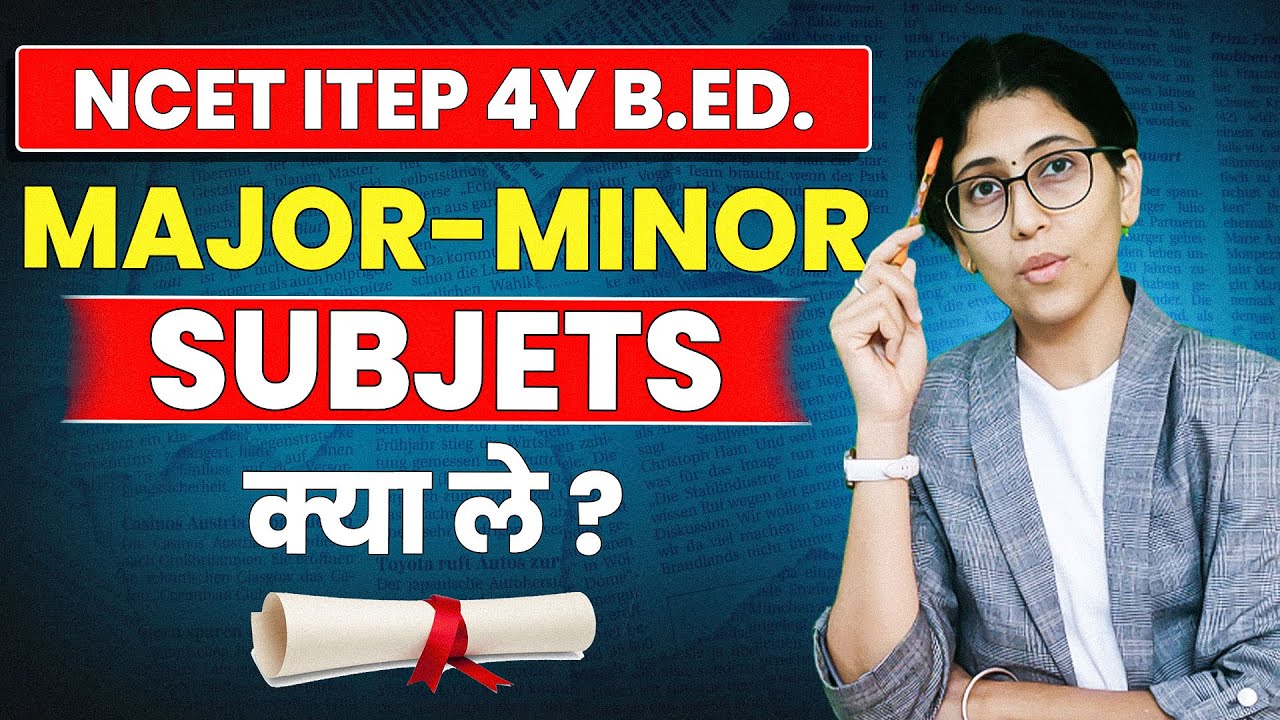 ITEP 2024 Major and Minor Selection Guide