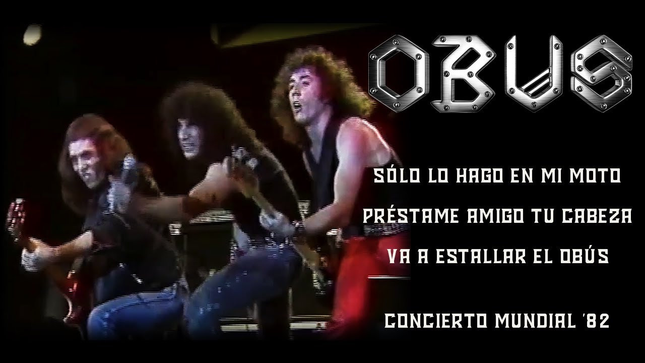 OBÚS - Concierto Cultural '82 (Palacio de Deportes de Madrid, 3 de Julio de 1982) REMASTERIZADO