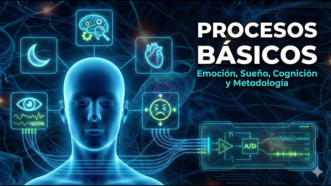 Procesos Psicofisiológicos BÁSICOS: Emoción, Sueño y Aprendizaje | Psicofisiología Aplicada #3