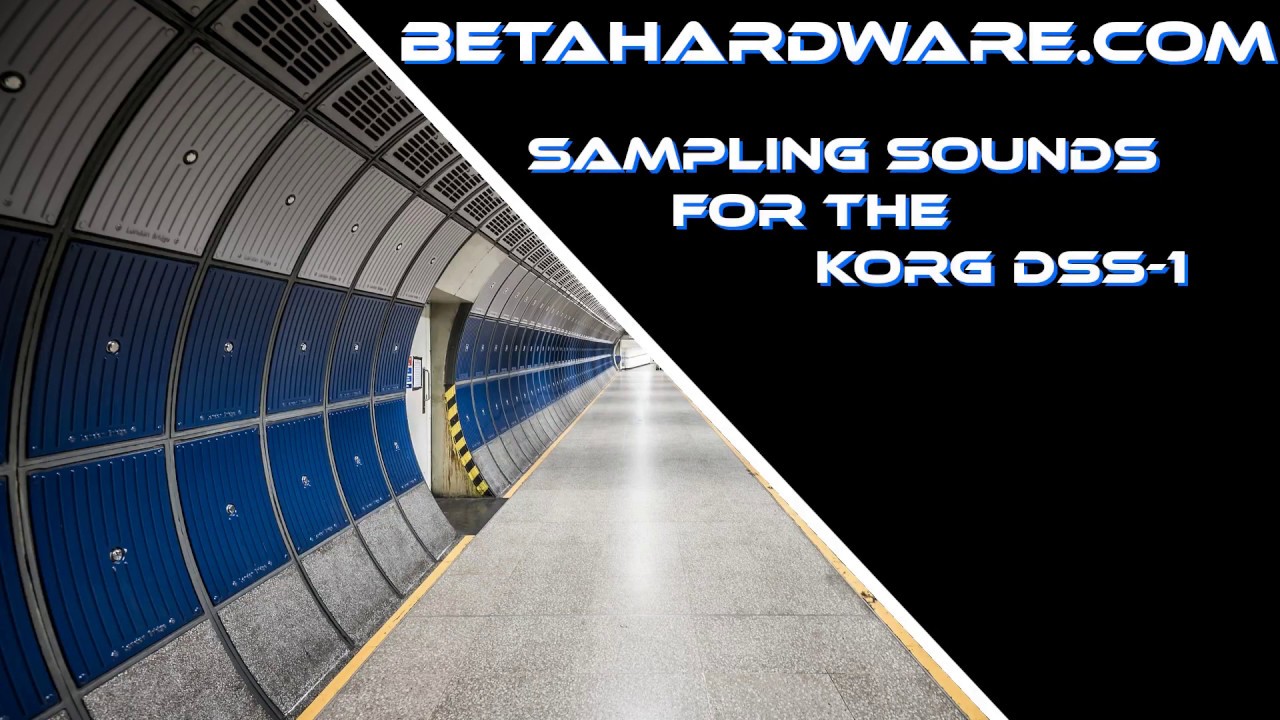Creating Samples for the KORG DSS-1