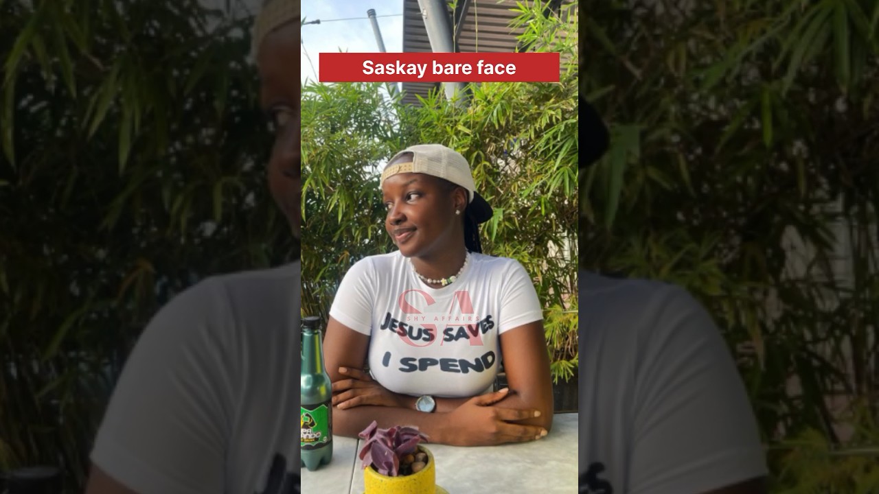 Saskay with no makeup face looks #bbnaijaallstars #bbnaija #saskay #saskay