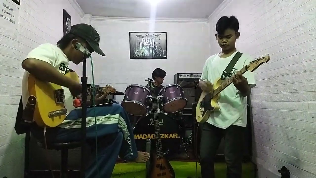oasis - stand by me #coverlagu #covergitar #coverdrum #standbyme 