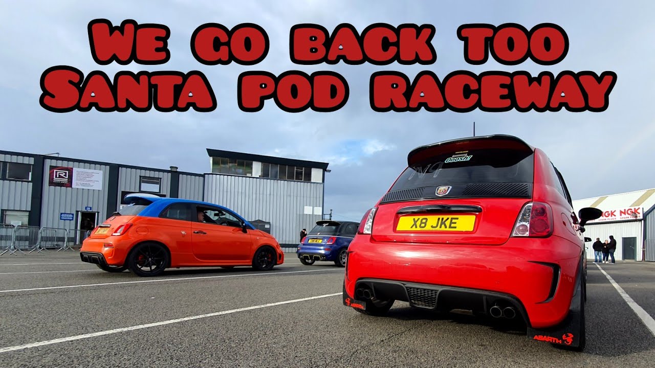 We Go Back To Santa Pod - Abarth Drag Racing