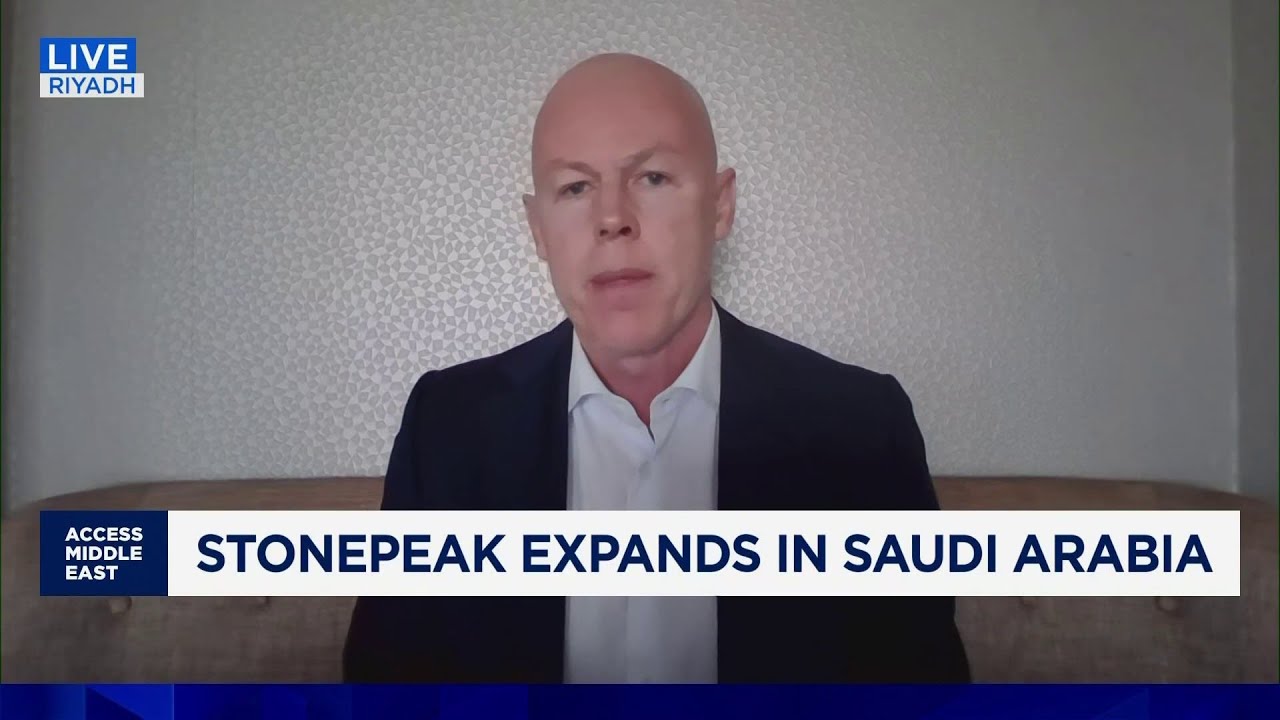 Stonepeak CEO discusses Saudi Arabia expansion