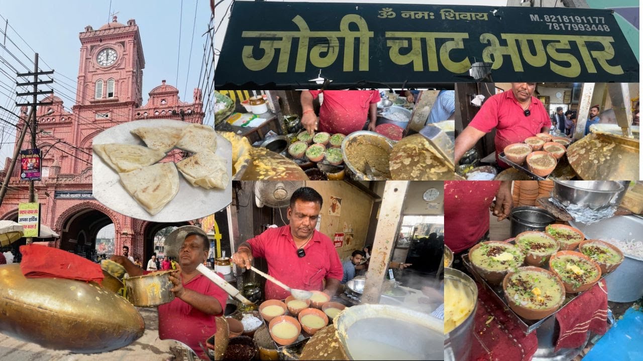 Best Meerut Kullad Wali Muradabadi Dal & Chole Kulche | Jogi Chaat Bhandar