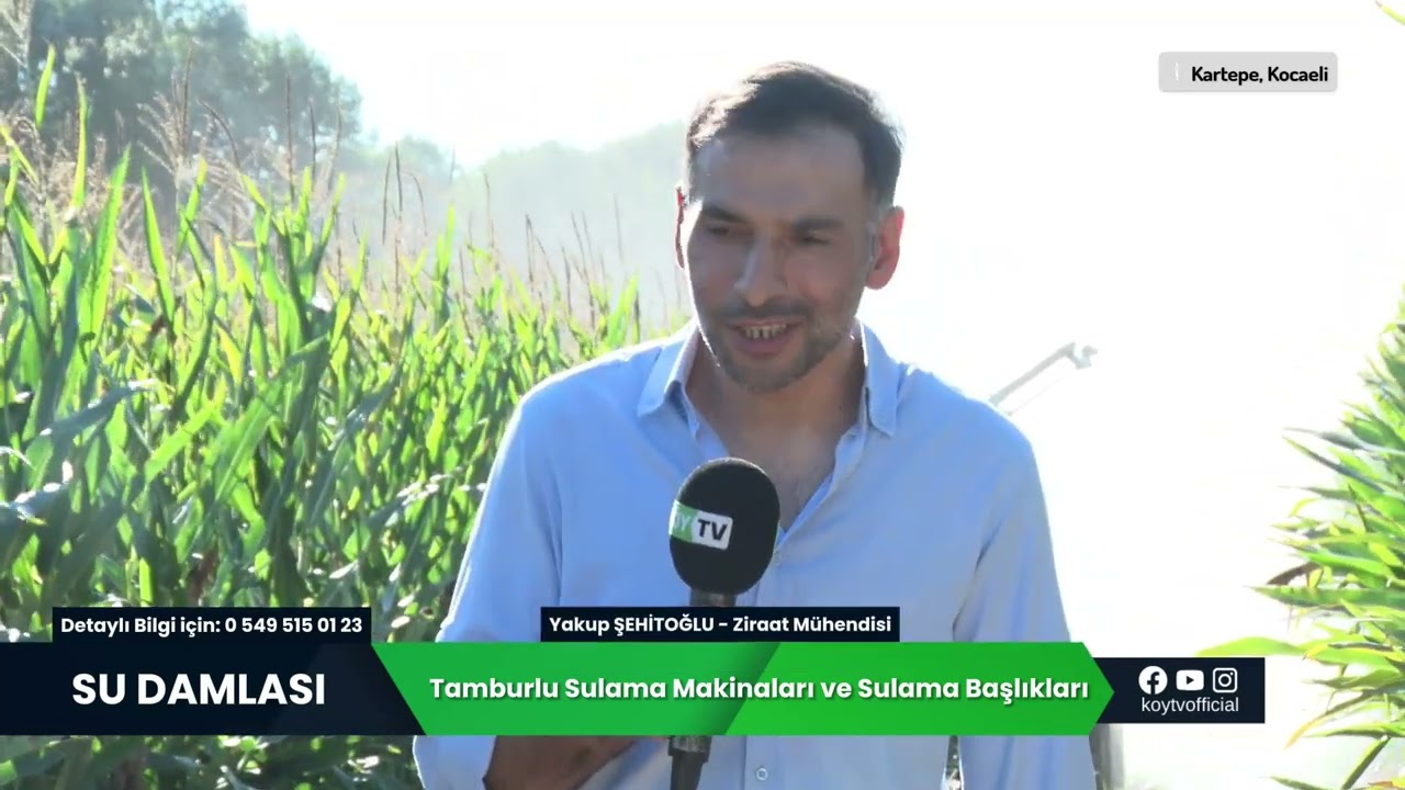 Yüzüak Gezgin Mısır Sulama #cornirrigation #sistemasderiego