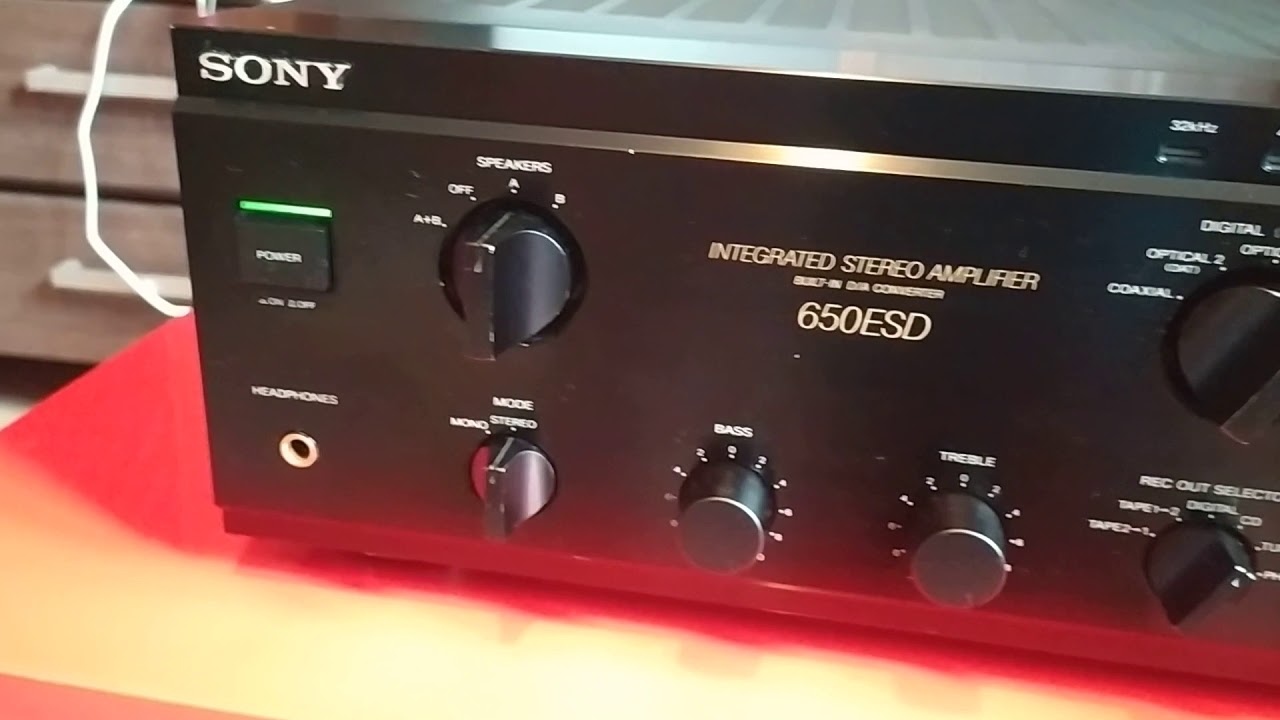 Sony ta-f 650 esd