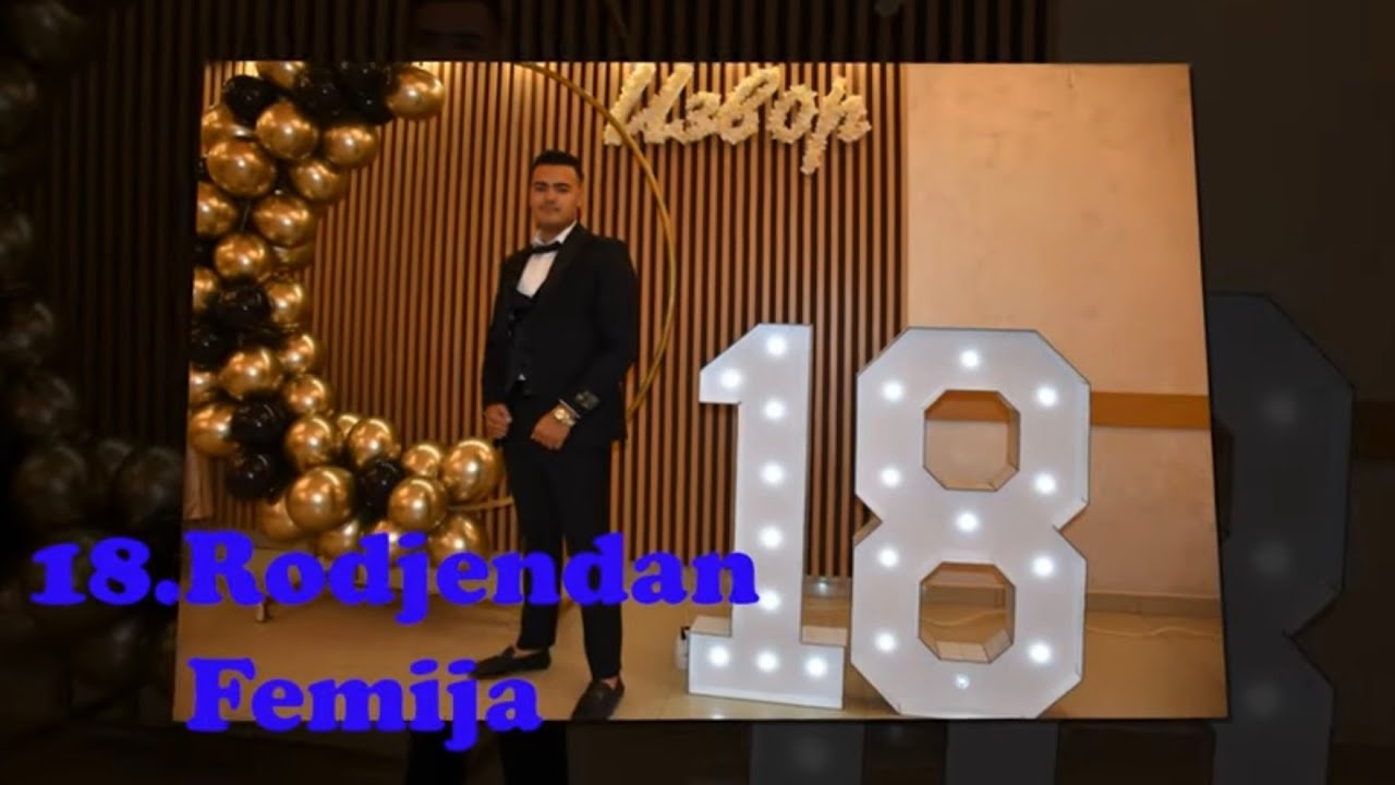 18 RODJENDAN FEMIJA KOSTOLAC PART 1 //STUDIO DAKI 4K//