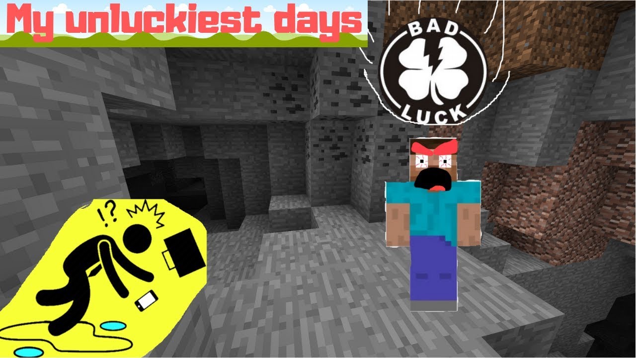 #minecraftSurvival S1 Ep7 - unluckiest day