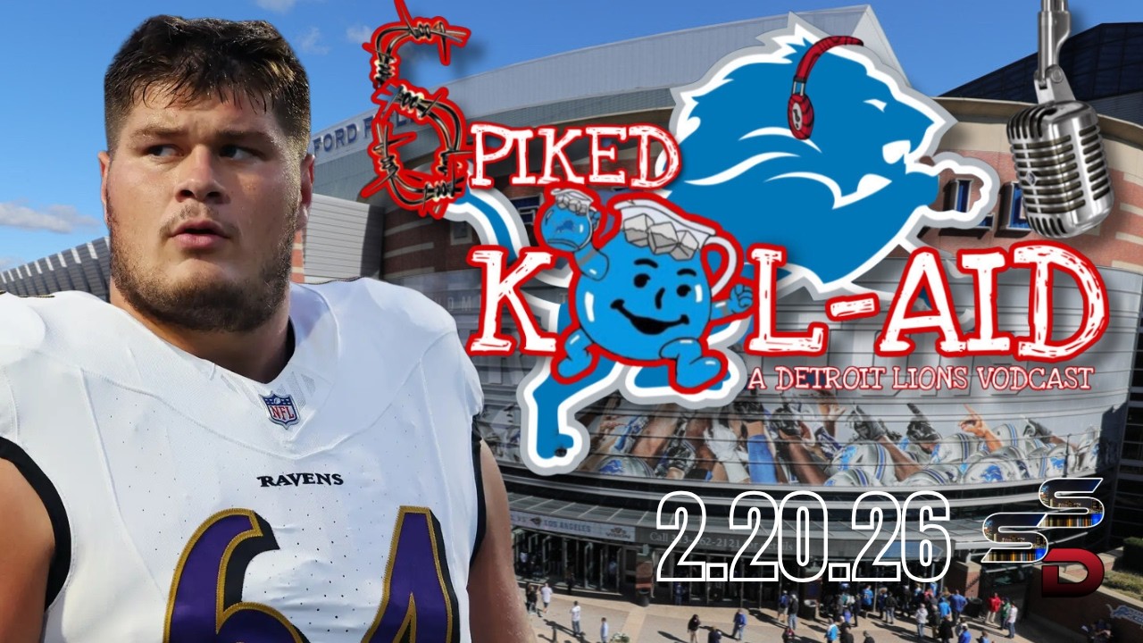 Detroit Lions Spiked Kool Aid 2.20.26: Team 
