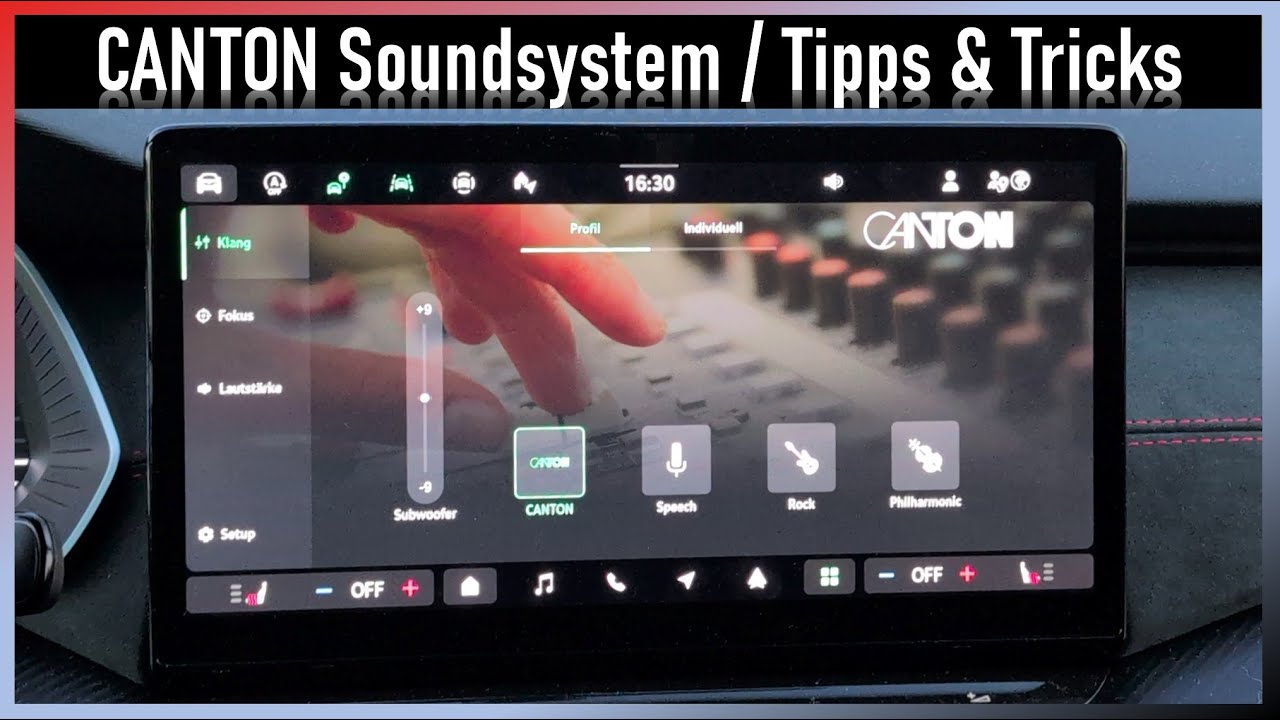 Skoda Canton Soundanlage | Einstellungen und Tipps