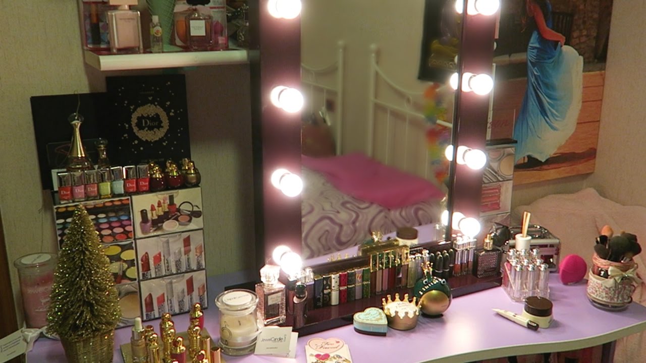 La mia postazione make up 💄👑💄