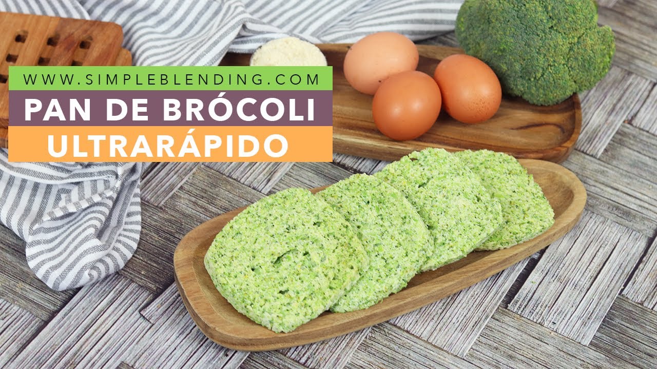PAN DE BRÓCOLI EN 5 MINUTOS | Este pan de brócoli ultrarrápido te sorprenderá