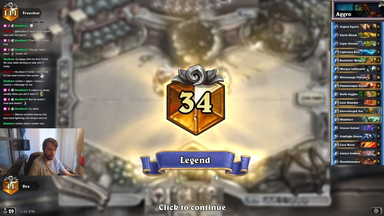 Hearthstone: Classic Aggro Shaman!