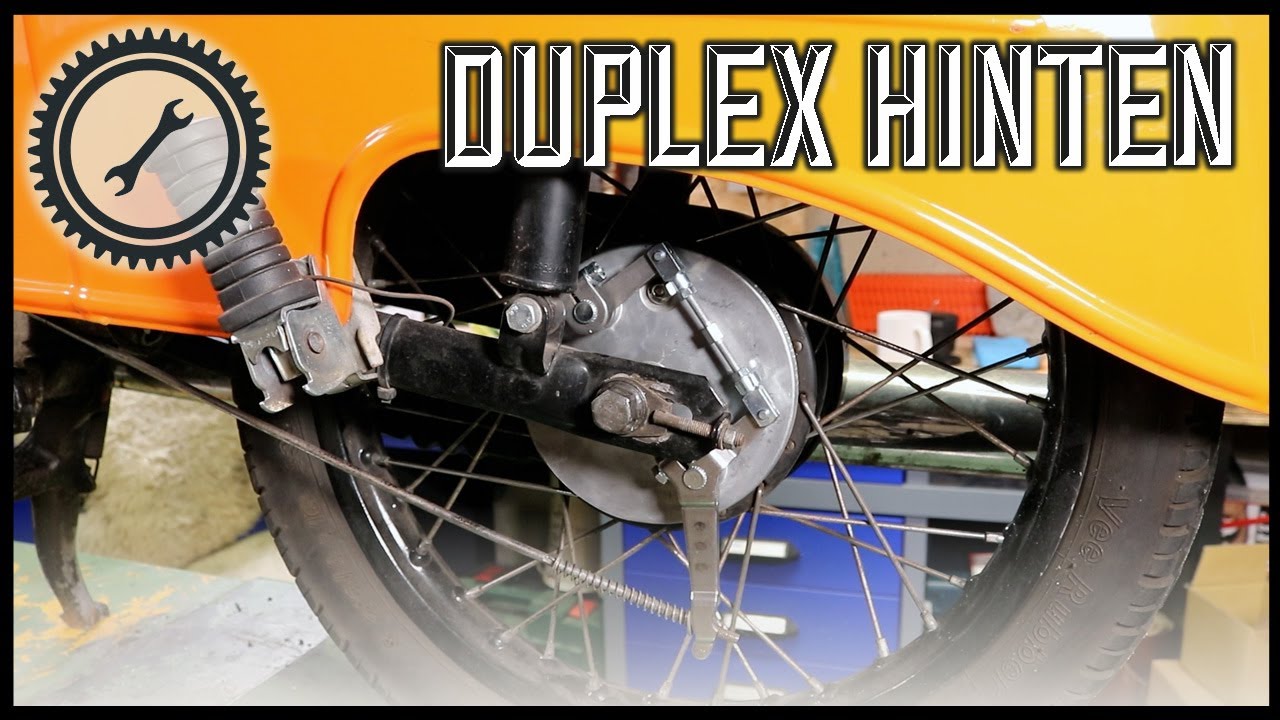 Simson Schwalbe auch mit besserer Bremse - Duplex Bremse