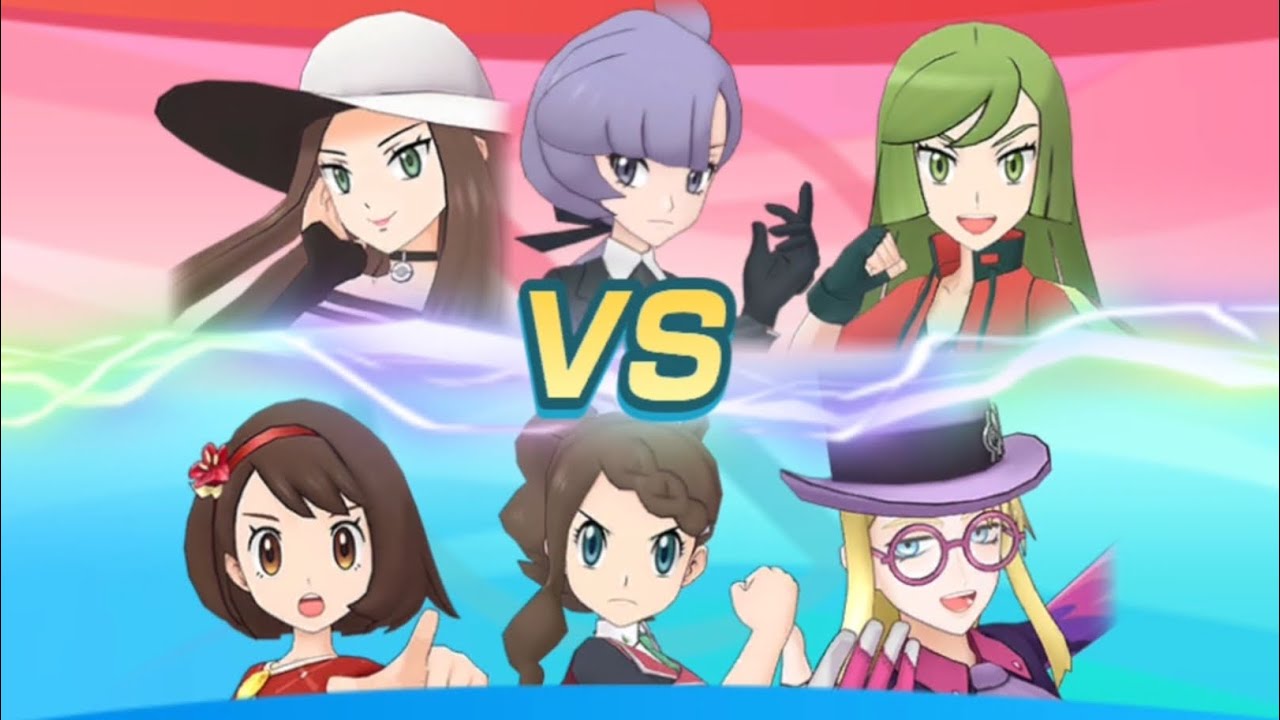 Pokémon Masters EX | ( Anni Gloria, NC Hilda, Avery ) VS All Ultimate Battles