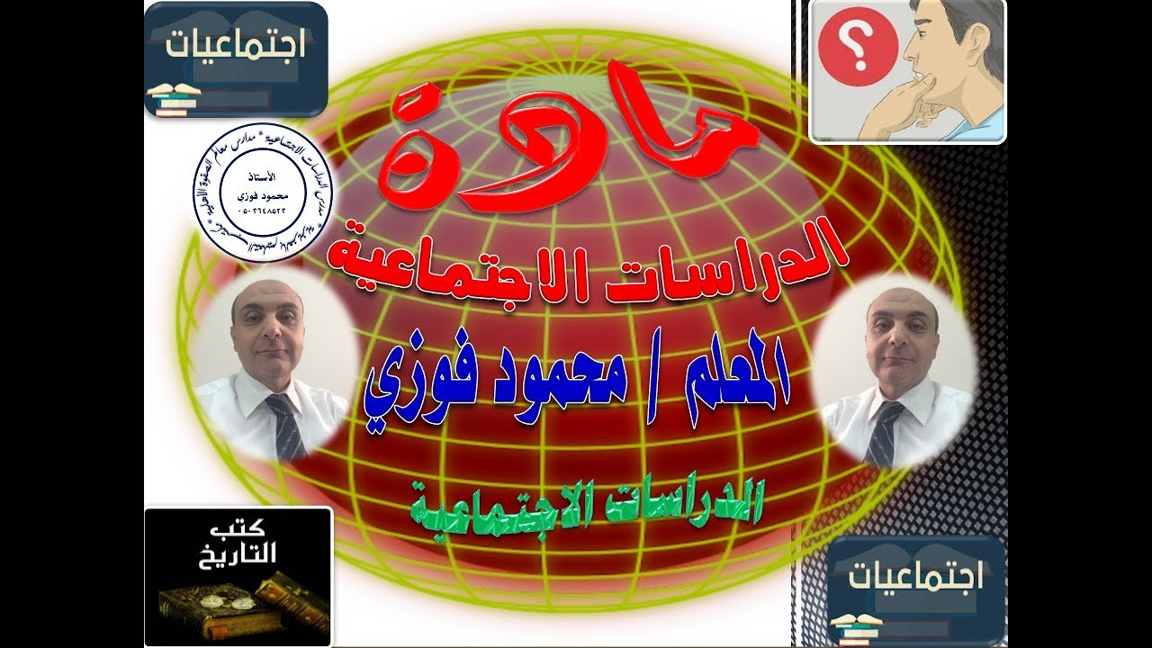 الخريطة الطبوغرافية للصف الثاني المتوسط إعداد الأستاذ / محمود فوزي