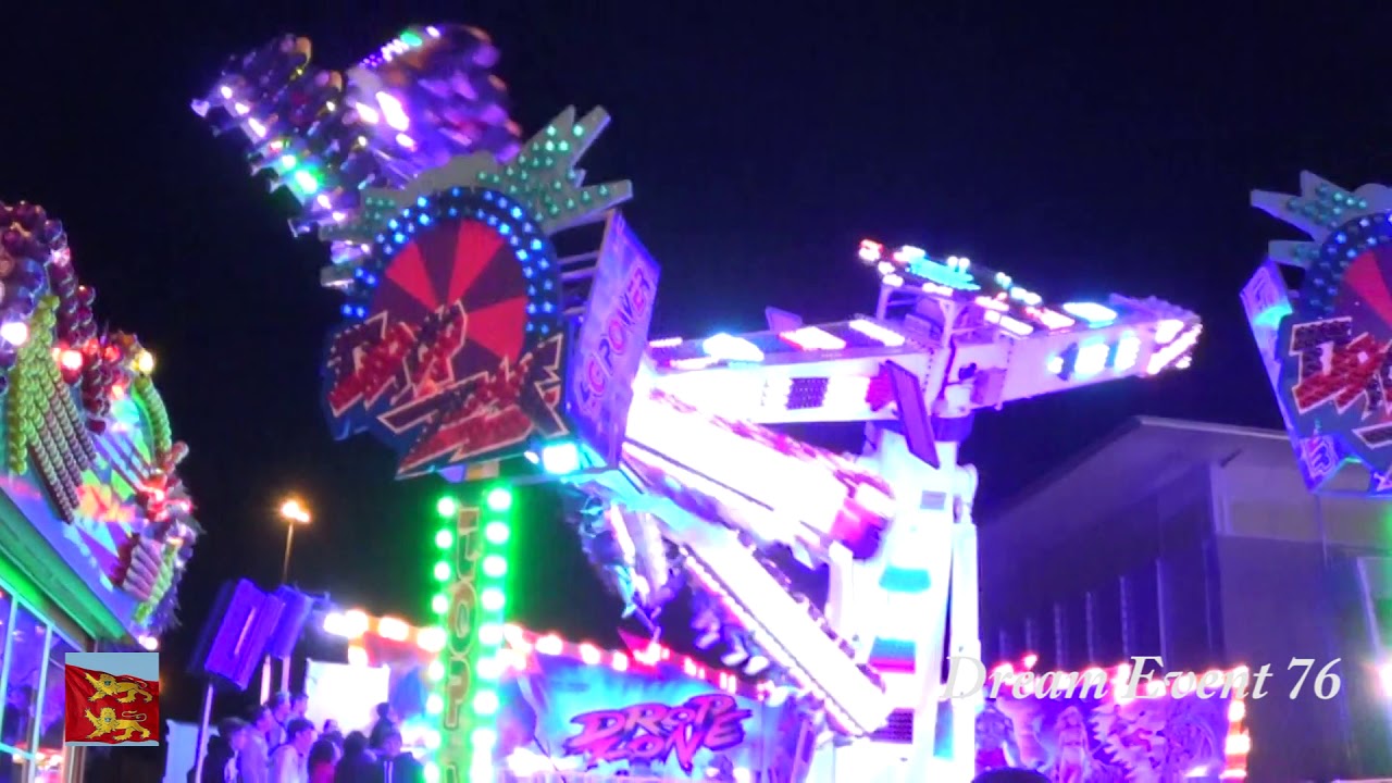 man&egrave;ge Drop Zone, foire Saint Michel 2018, Le Havre