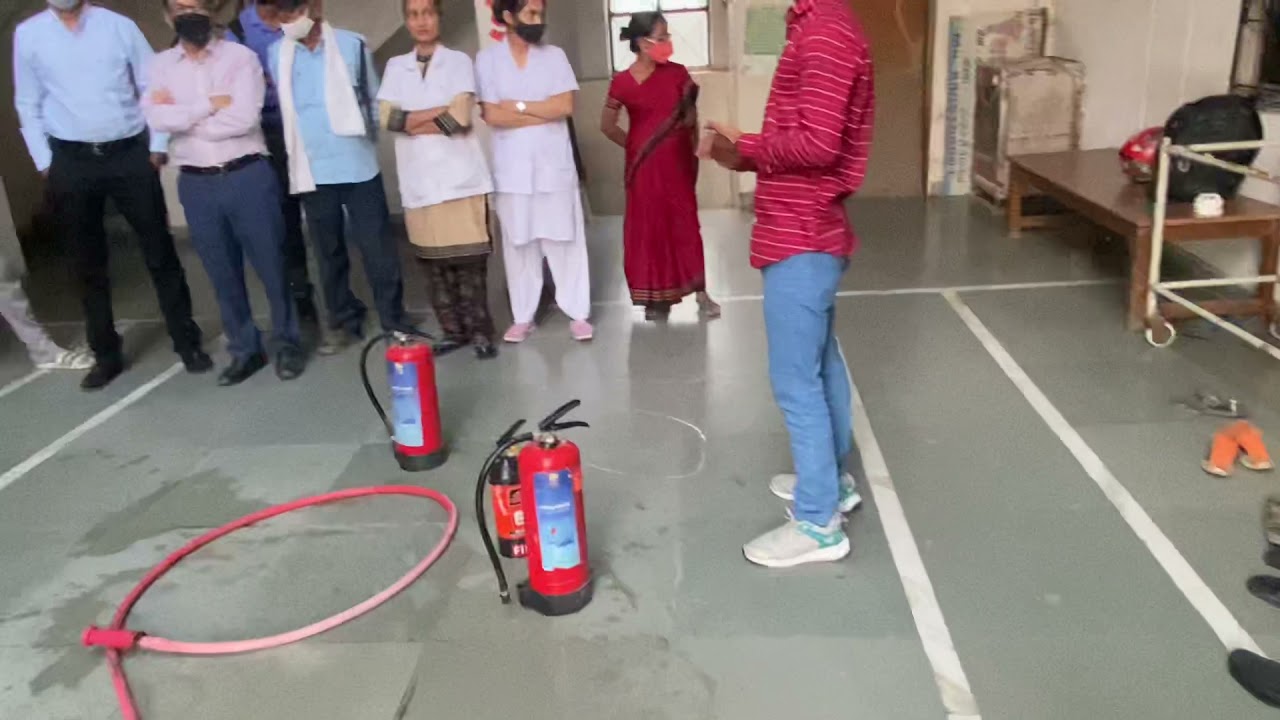 Basic Fire Safety Training for Hospitals Staff and Doctors/ Fire / Hindi Fire training/Amol Bahir