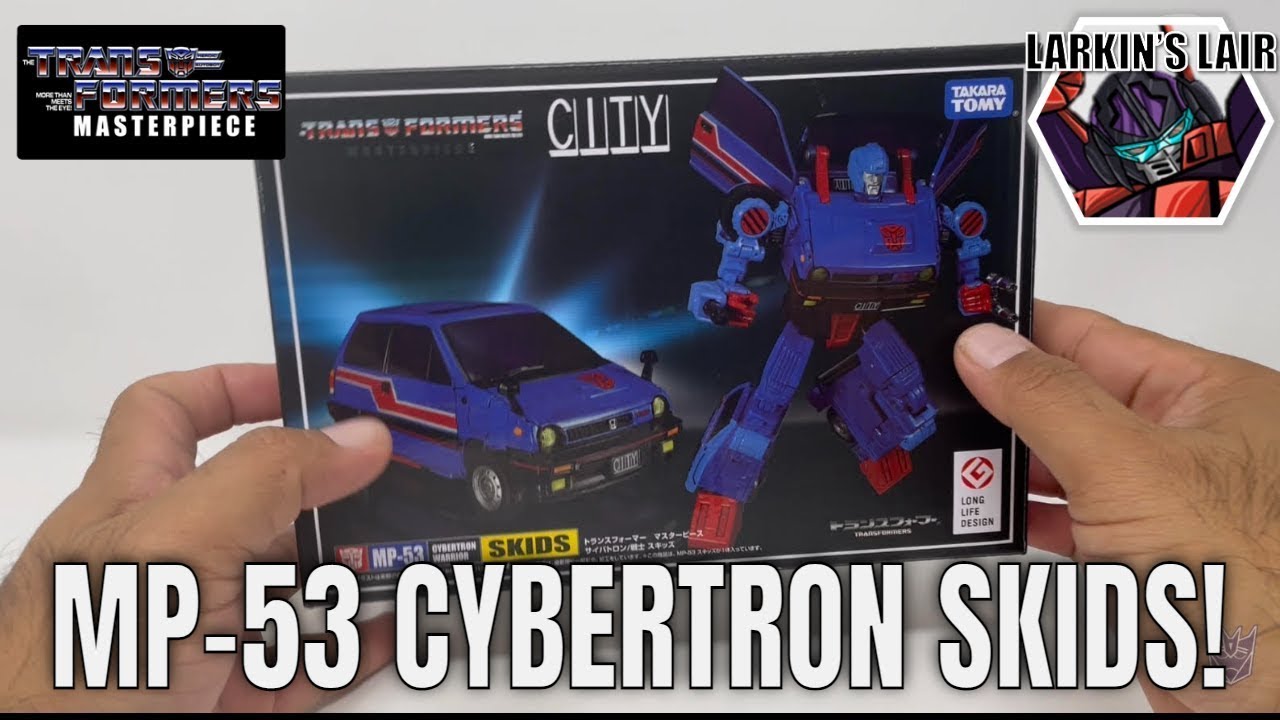 Masterpiece Transformers MP-53 Skids Review, Larkin's Lair